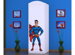 Dětská skříň SUPERMAN - TYP 4B