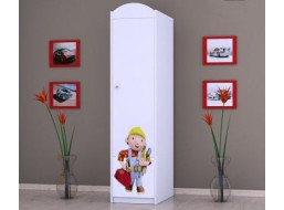 Dětská skříň BOŘEK STAVITEL - TYP 2A