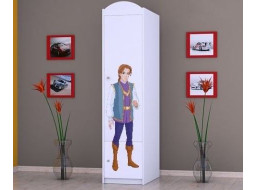 Dětská skříň PRINC A PRINCEZNA - TYP 2A