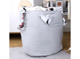 Dětský koš na hračky MYŠKA MINNIE - červený