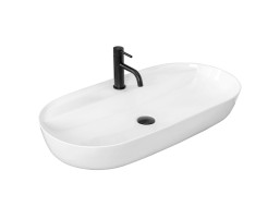 Keramické umyvadlo MAXMAX Rea AURA 81 - bílé