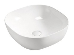 Keramické umyvadlo SMILE 1 WHITE 42 cm DP - bílé