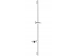 Sprchová kovová tyč s držákem na ruční sprchu a mýdlo MEXEN DS - 90 cm - chromová, 79383-00