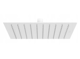 Sprchová dešťová hlavice MAXMAX MEXEN SLIM - čtvercová - 25x25 cm - bílá, 79125-20