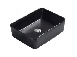 Keramické umyvadlo MAXMAX MEXEN CATIA - černé matné, 21314885