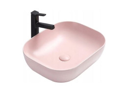 Keramické umyvadlo MAXMAX MEXEN ROSA - růžové matné, 21095044
