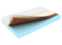 Pěnová matrace LUX COMFORT PATTI 200x90x12 cm - pěna/kokos/latex