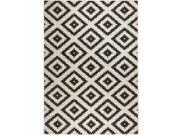 Kusový oboustranný koberec Twin 103129 black creme