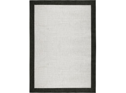 Kusový oboustranný koberec Twin 103105 creme black