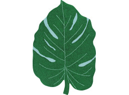 Ručně tkaný kusový koberec Monstera Leaf