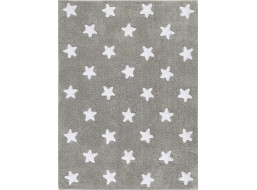 Ručně tkaný kusový koberec Stars Grey-White