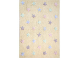Ručně tkaný kusový koberec Tricolor Stars Vanilla