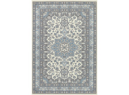 Kusový koberec Mirkan 104442 Cream/Skyblue