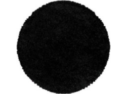 Kusový koberec Sydney Shaggy 3000 black circle