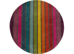 Ručně všívaný kusový koberec Illusion Candy Multi circle