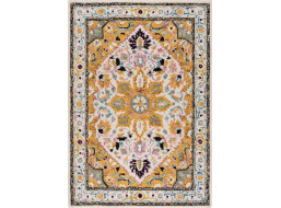 Kusový koberec Wool Loop Dahlia Yellow/Multi