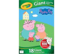 CRAYOLA Mega omalovánky Prásátko Peppa
