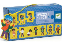 DJECO Puzzle Oblékání 10 dílků