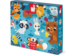 JANOD Hmatové puzzle Lesní zvířátka 20 dílků
