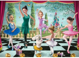 RAVENSBURGER Puzzle Baletní zkouška 60 dílků