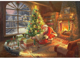 SCHMIDT Puzzle Santova nadílka 1000 dílků