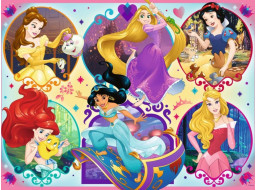RAVENSBURGER Puzzle Disney princezny: Buď silná, buď svá XXL 100 dílků