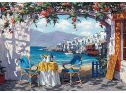 SCHMIDT Puzzle Setkání v Mykonos 1000 dílků