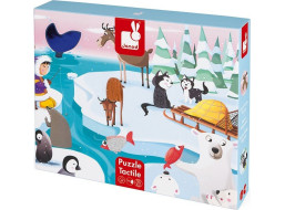 JANOD Hmatové puzzle Život na ledě 20 dílků