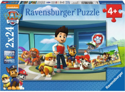 RAVENSBURGER Puzzle Tlapková patrola: Čmuchalové 2x24 dílků