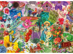SCHMIDT Puzzle Zábavné zahradničení 1000 dílků