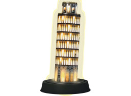 RAVENSBURGER Svítící 3D puzzle Noční edice Šikmá věž v Pise 216 dílků