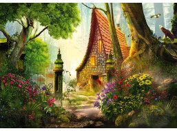 SCHMIDT Puzzle Dům na mýtině 1000 dílků
