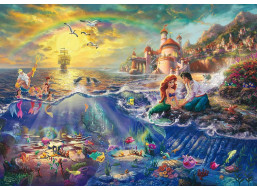 SCHMIDT Puzzle Malá mořská víla Ariel 1000 dílků