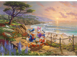 SCHMIDT Puzzle Donald & Daisy: Kačeří odpoledne 1000 dílků