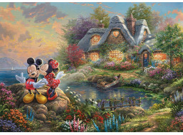 SCHMIDT Puzzle Miláčci Mickey a Minnie 1000 dílků