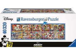 RAVENSBURGER Puzzle Mickey Mouse během let 40320 dílků