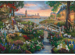 SCHMIDT Puzzle 101 Dalmatinů 1000 dílků