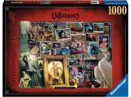 RAVENSBURGER Puzzle Disney Villainous: Cruella de Vil 1000 dílků