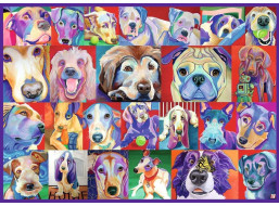 RAVENSBURGER Puzzle Ahoj pejsci XXL 500 dílků