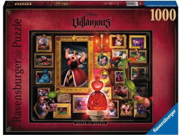 RAVENSBURGER Puzzle Disney Villainous: Srdcová královna 1000 dílků