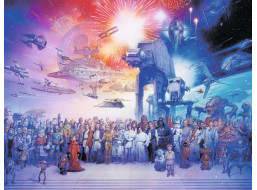 RAVENSBURGER Puzzle Star Wars Universe 2000 dílků