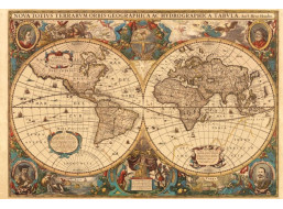 RAVENSBURGER Puzzle Historická mapa r.1630, 5000 dílků
