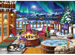 RAVENSBURGER Puzzle Polární záře XXL 500 dílků