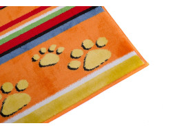 Dětský koberec KLUBÍK - oranžový