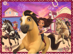RAVENSBURGER Puzzle Spirit: Přátelé navždy XXL 150 dílků