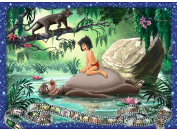 RAVENSBURGER Puzzle Kniha džunglí 1000 dílků