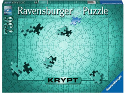 RAVENSBURGER Metalické puzzle Krypt Metallic Mint 736 dílků