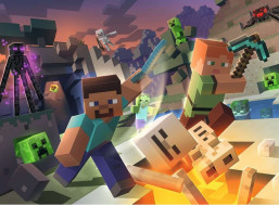 RAVENSBURGER Puzzle Minecraft: Monstra z Minecraftu XXL 100 dílků