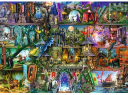 RAVENSBURGER Puzzle Mýty a legendy 1000 dílků