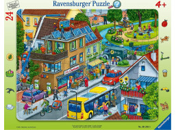 RAVENSBURGER Puzzle Naše zelené město 24 dílků